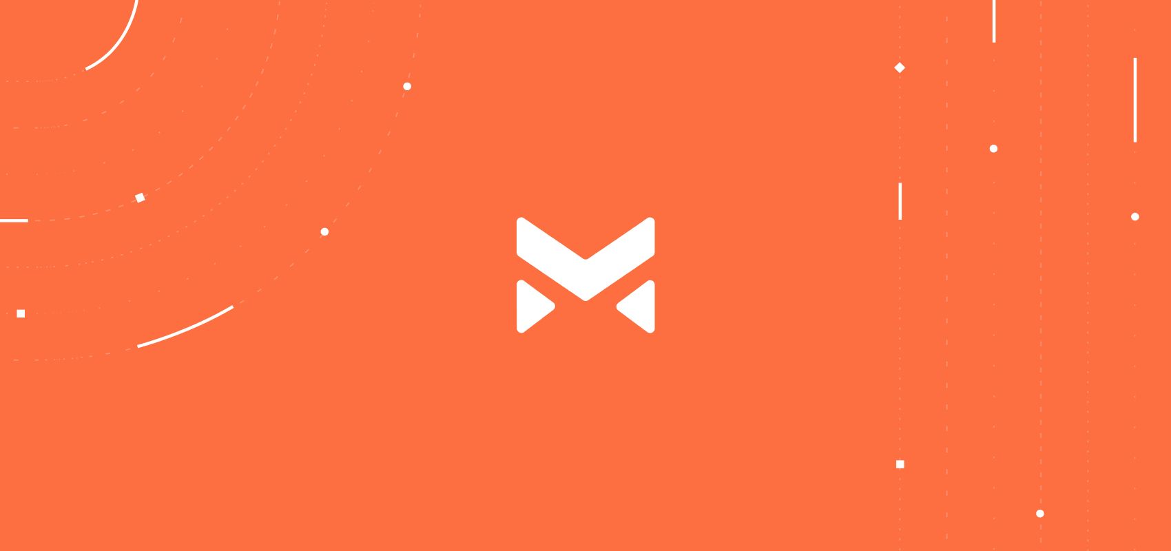 Orange and white Meridian 2022 event artwork